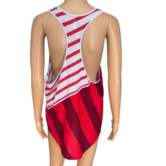 Free People cotton blend Keep Rolling Racerback Tank Top Size M NWT - Picture 5 of 9